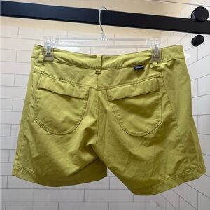 Women's Patagonia 5” Inseam Lime Green Shorts